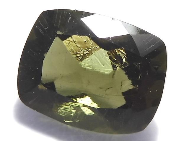 【動画】【1点もの】宝石質モルダバイトAAA ファセットカット ルース 1粒 NO.153の画像