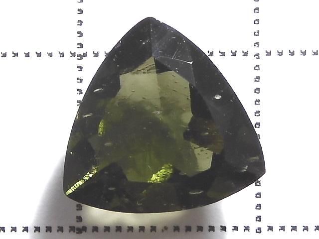 【動画】【1点もの】宝石質モルダバイトAAA ファセットカット ルース 1粒 NO.155 サムネイル2