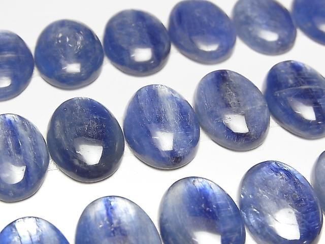 【動画】カイヤナイトAAA- オーバル カボション18×13mm 1個の画像