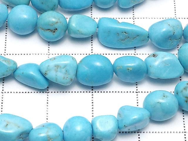 【動画】マグネサイトターコイズ タンブル 1連(約37cm) サムネイル2