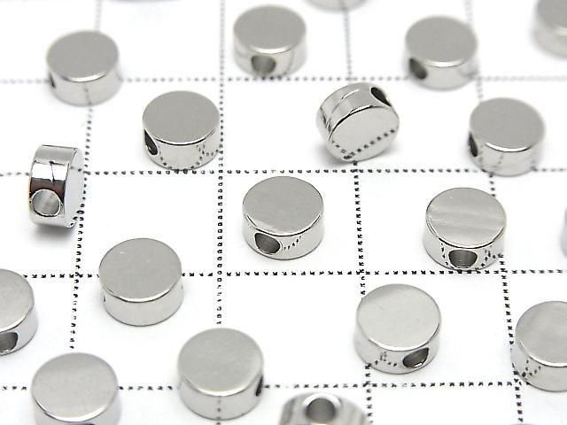メタルパーツ コインモチーフ6×6mm 貫通穴 10個 サムネイル3