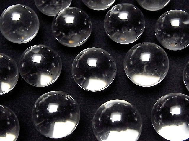 【動画】天然クリスタルAAA- スフィア・ラウンド17mm 1個の画像