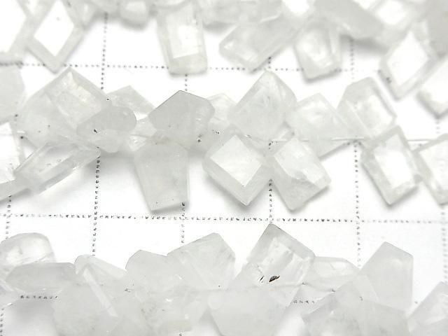 【動画】レインボームーンストーンAA++ ラフスライスカット 半連/1連(約15cm) サムネイル2