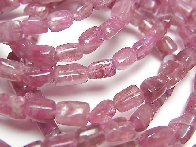 ピンクトルマリン タンブル ブレスレット｜天然石ビーズの卸問屋・通販