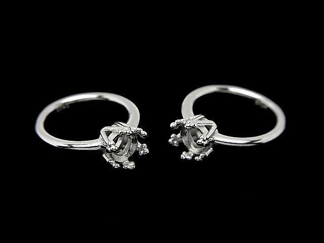 ưSilver925 饦 ٥ӡ󥰶(α)饦ɥեåȥå4mm  1Ĥβ