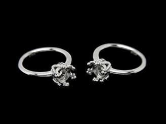 ưSilver925 饦 ٥ӡ󥰶(α)饦ɥեåȥå4mm  1