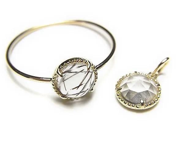 ��ư��ۡ��������ۡ�K10 Yellow Gold�ۥ�󥰶���(��α��)�饦��� ���ܥ����3mm�� �ߥ��Ǥ� 1�Ĥβ���-4