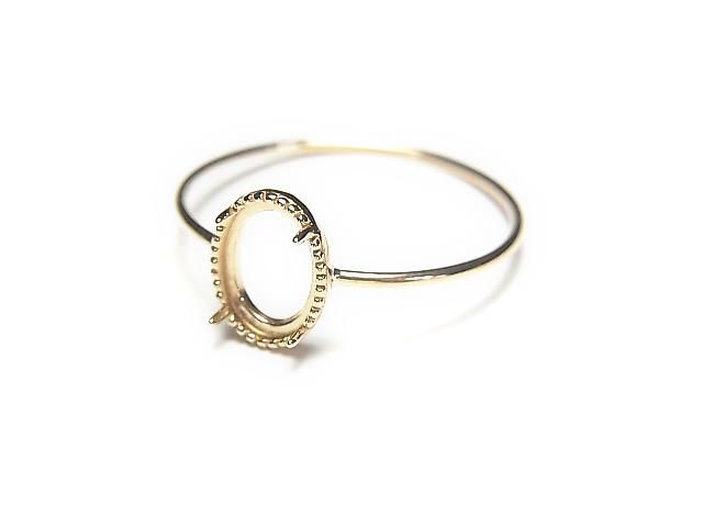 ��ư��ۡ��������ۡ�K10 Yellow Gold�ۥ�󥰶���(��α��)�����Х� ���ܥ����7��5mm�� �ߥ��Ǥ� 1��