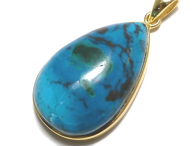 動画】【1点もの】クリソコラAAA ペンダントトップ 18KGP製 NO.107