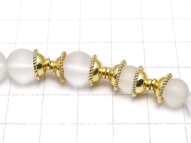 コッパー(銅) ビーズキャップ 18KGP 1連(約18cm) サムネイル3