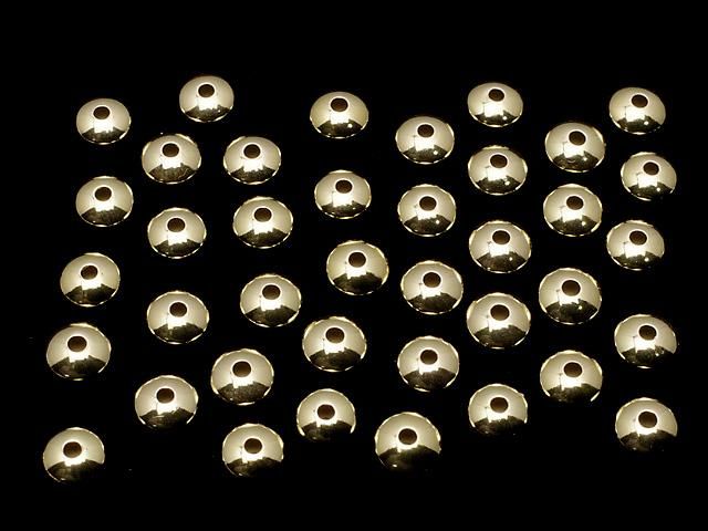 【K14 Yellow Gold】ロンデル【3.5mm】【4.5mm】2粒 サムネイル4