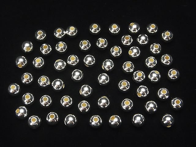 Silver925 ラウンド2mm・2.5mm・3mm・4mm・5mm・6mm・8mm 生地 3粒~ サムネイル4
