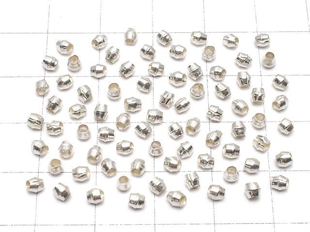カレンシルバー ロンデル(チューブ)3×2.5×2.5mm 10粒 サムネイル4