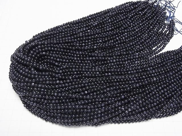 【動画】ブルーゴールドストーン ラウンド3mm 1連(約38cm) サムネイル4