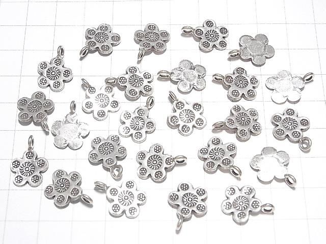 カレンシルバー フラワーモチーフ チャーム16×12×1mm サムネイル4