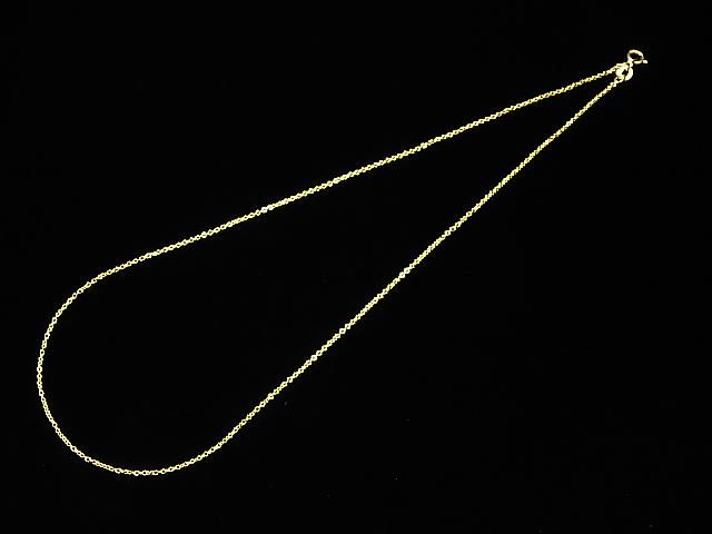 Silver925 小豆(あずき)チェーン 1.1mm 18KGP 【38cm】【40cm】【45cm】【50cm】【60cm】【75cm】 ネックレス 1本 サムネイル4