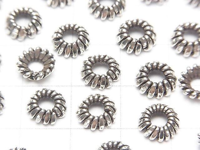 カレンシルバー ビーズキャップ8×8×3mm 2個 サムネイル2