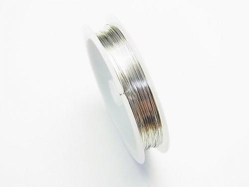 カラーワイヤー シルバーカラー 18GA~28GA 1巻160円!の画像
