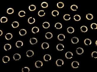 【K10 Yellow Gold】丸カン0.5×2.3mm 1個