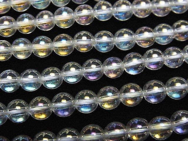 【動画】アクアクリスタル ラウンド5mm 1連(約37cm)の画像