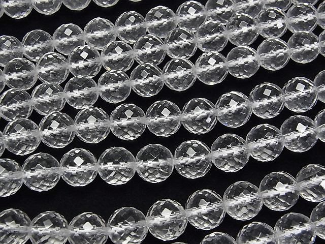 【動画】クリスタルAAA 96面ラウンドカット10mm 半連/1連(約37cm) サムネイル3
