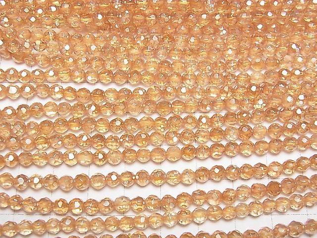 【動画】ゴールデンオーラ 32面ラウンドカット4mm 半連/1連(約38cm) サムネイル3