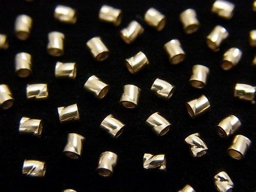 14KGFチューブ2×2mm ツイスト 10個の画像