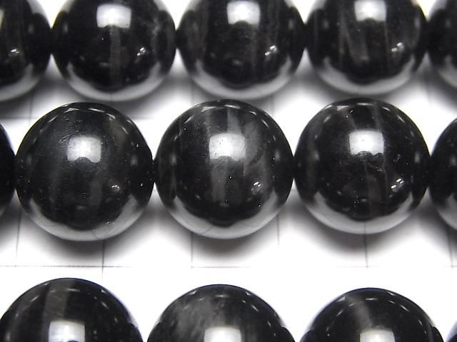【動画】ブラックタイガーアイAAA ラウンド16mm 1/4連~1連(約36cm) サムネイル2