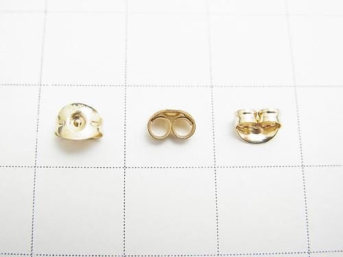 14KGF ピアスキャッチ5×4mm 10個(5ペア) サムネイル2