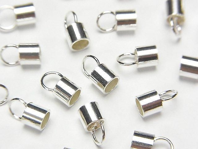 Silver925 カツラ【0.8mm】【1.2mm 】【1.7mm】【2mm】【2.5mm】【3mm】【4mm】 生地 2個の画像