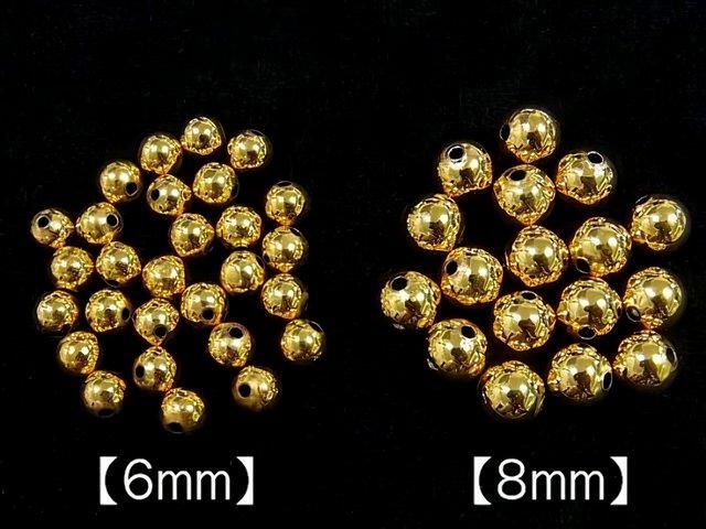 コッパー(銅) ラウンド【3mm】【4mm】【5mm】【6mm】【8mm】 24KGP 25粒~ サムネイル3