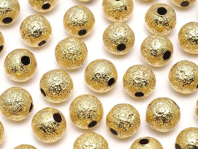 コッパー(銅) ラウンド【3mm】【4mm】【5mm】【6mm】【8mm】 スターダスト 24KGP 50粒の画像