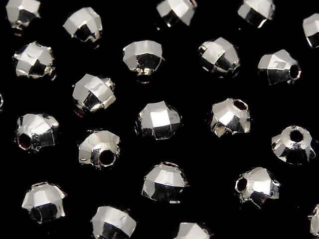 コッパー(銅) ラウンドカット【2mm】【3mm】【4mm】【5mm】【6mm】【8mm】 ロジウム 50粒の画像