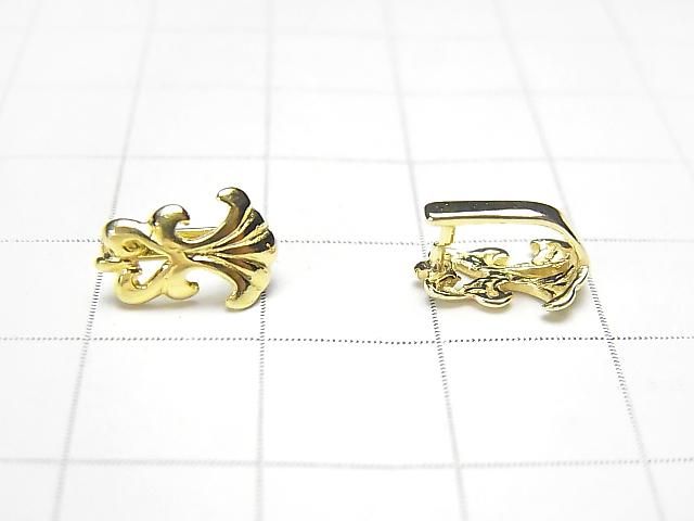 Silver925 ペンダント ベイル(Aカン) 【純銀仕上げ】【いぶし仕上げ】【ロジウム】【18KGP】 2個 サムネイル2