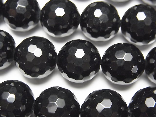 ブラックトルマリン 冬季五輪 10mm ブレスレット [X2132