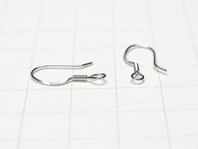 Silver925 ピアスフック 【S】【M】【L】 ロジウム 2ペア サムネイル3