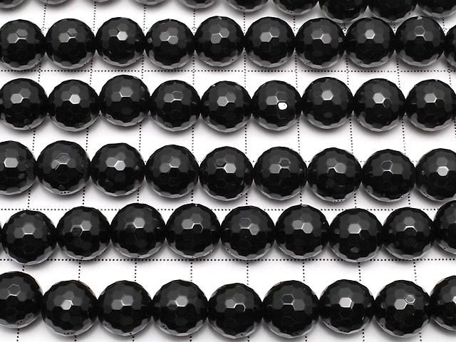 【動画】オニキス 128面ラウンドカット10mm 1連(約38cm) サムネイル3