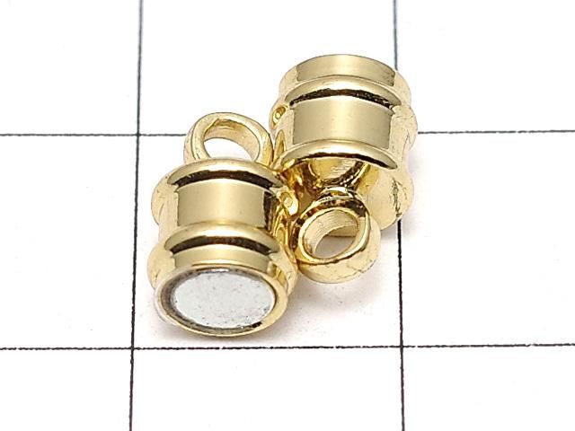 メタルパーツ 丸カン付きマグネット式 クラスプ17×6×6mm 5ペア サムネイル2