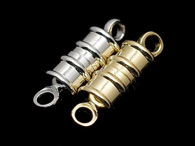 メタルパーツ 丸カン付きマグネット式 クラスプ17×6×6mm 5ペア サムネイル4
