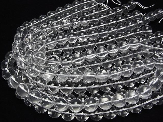 【動画】天然クリスタルAAA ラウンド14mm 1/4連~1連(約35cm) サムネイル4