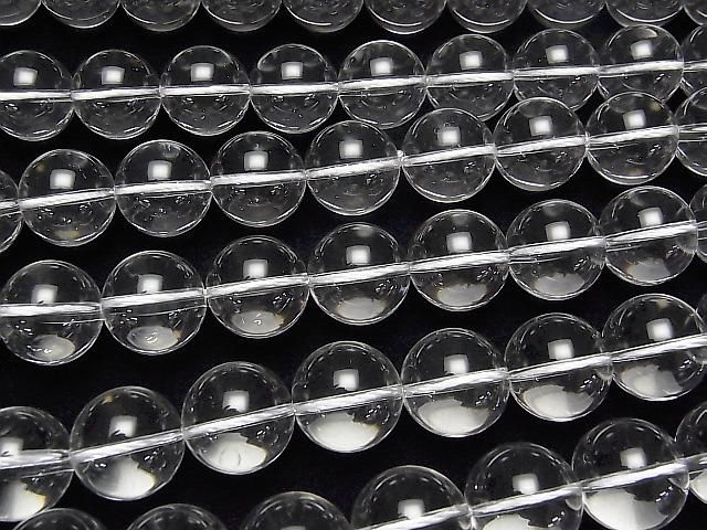 【動画】天然クリスタルAAA ラウンド16mm 1/4連~1連(約38cm) サムネイル3