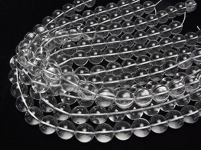 【動画】天然クリスタルAAA ラウンド16mm 1/4連~1連(約38cm) サムネイル4