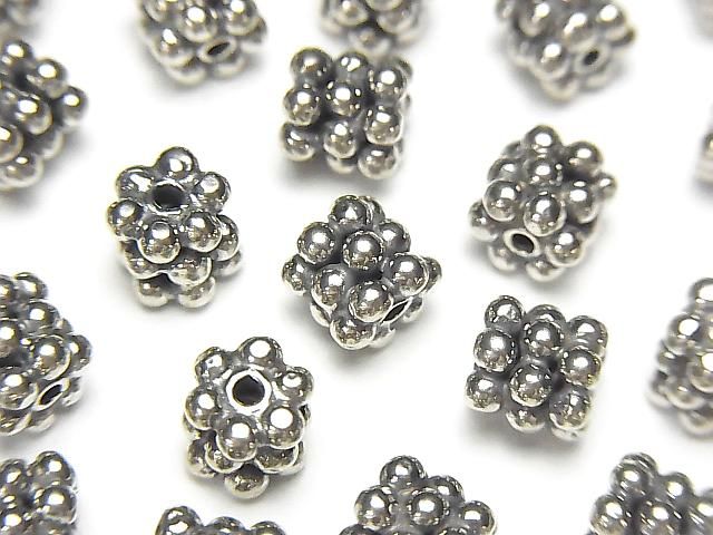 バリシルバー ロンデル6.5×6.5×6mm いぶし 1個の画像