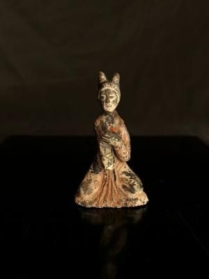 中国美術 漢時代婦人俑 発掘 「漢女」仏頭 オブジェ 中国美術 漢時代婦人俑 発掘 「漢女」仏頭 オブジェ - メルカリ