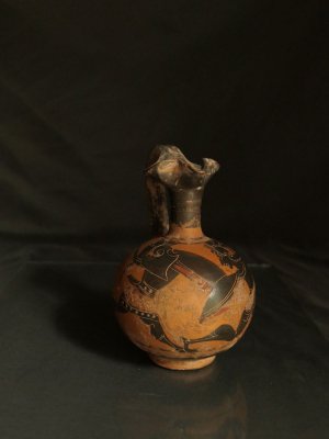 ○紀元前6-5世紀頃・古代ギリシャ・アルカイック・黒絵式・土器 
