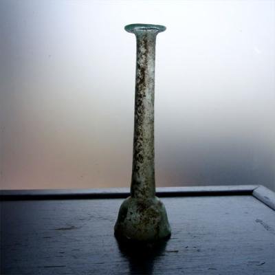 ✴︎高品質 銀化✴︎ローマングラス ボトル 破片 ローマ帝国 約1700年