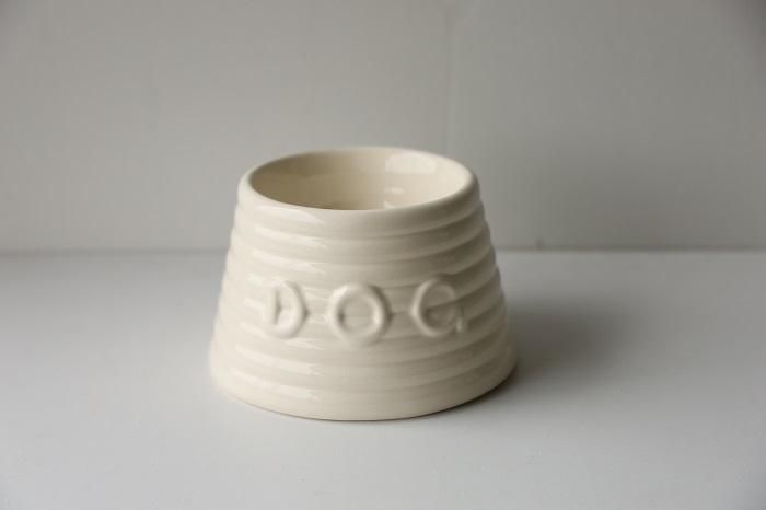 【楽天最安値に挑戦】 - ホワイト Sサイズ DOGBOWL RINGWEAR ドッグデコ 犬と人の | 食器・餌やり・水やり用品