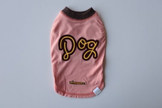 Dog  Tシャツ / アウトラスト サーモンピンク