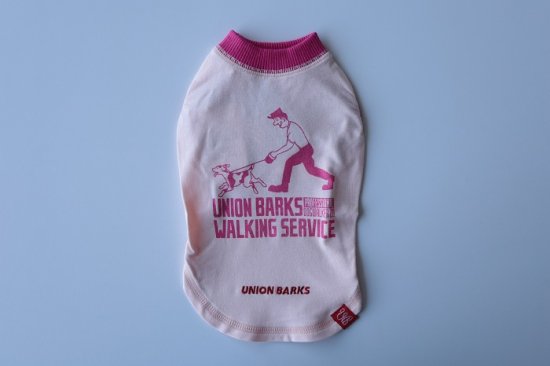 WALKING SERVICE Tシャツ / アウトラスト ピンク
