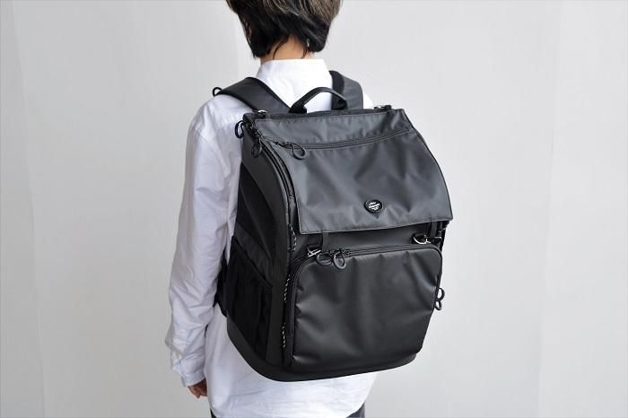 3ウェイバックパックキャリー レギュラー ブラック - ドッグデコ | 犬